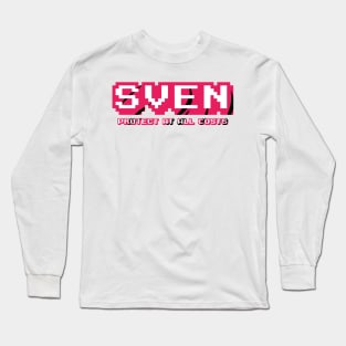 Protect Sven Pewdiepie Minecraft Series Long Sleeve T-Shirt